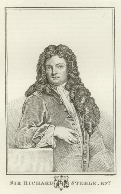 Sir Richard Steele, Chevalier - Godfrey Kneller